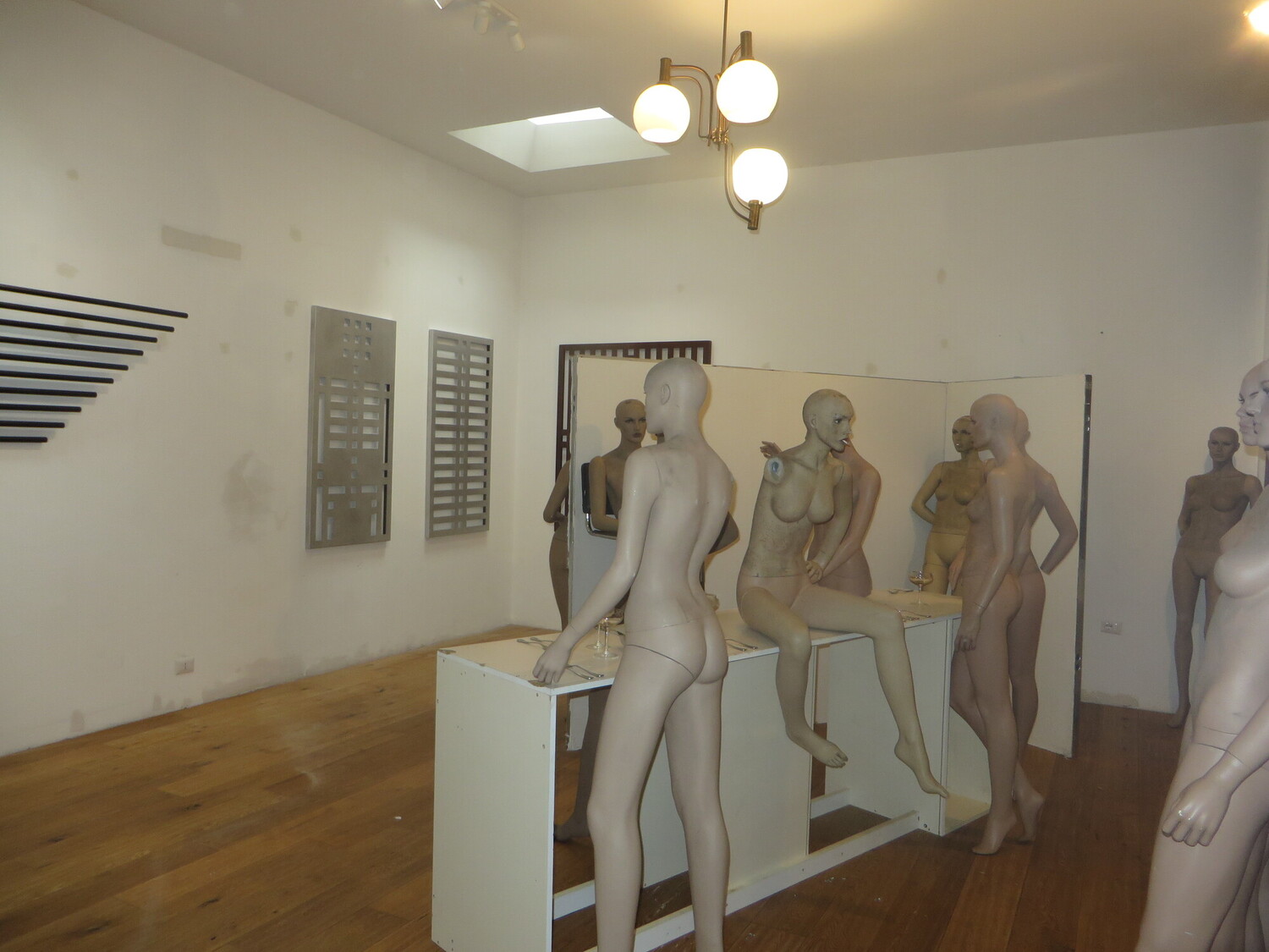 Collezione Nancy Delroi, Merante e Riggio, installation view 1