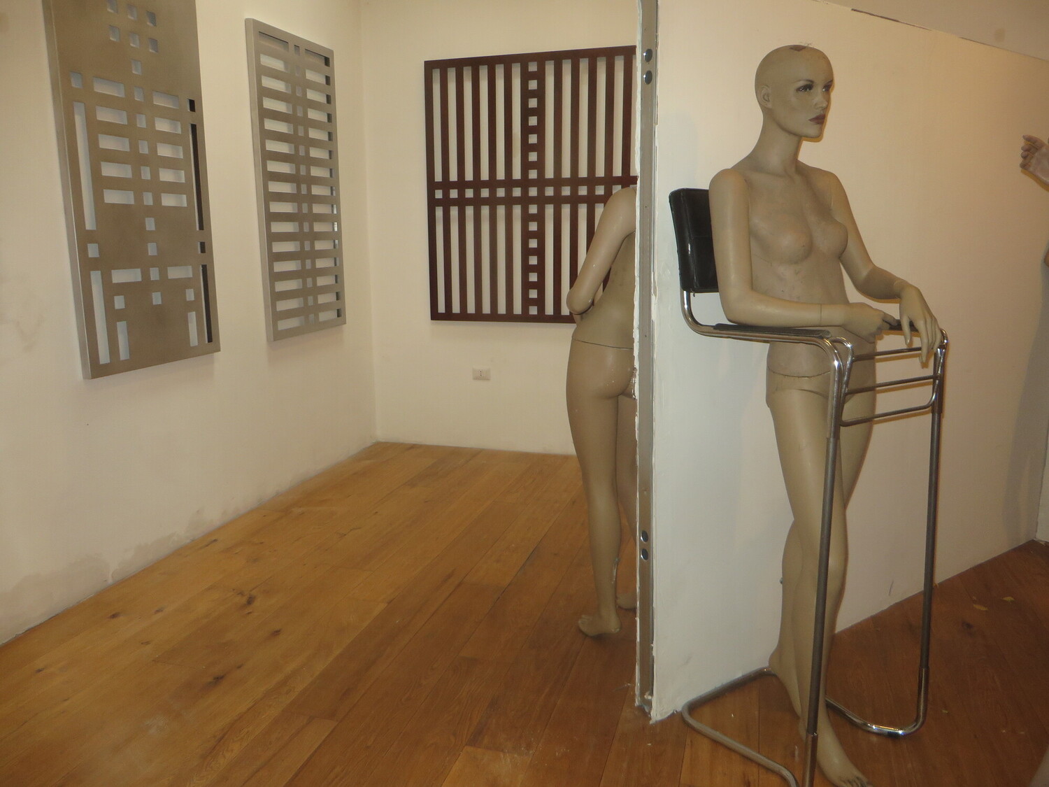 Collezione Nancy Delroi, Merante e Riggio, installation view