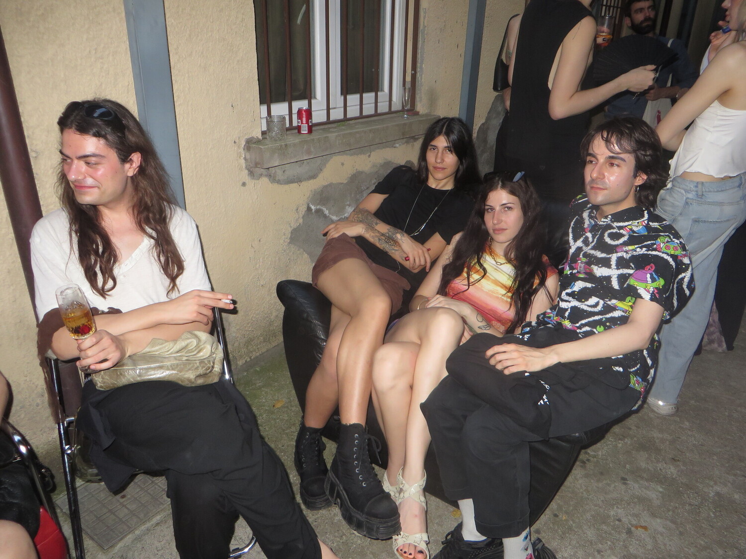 New Cult-like public at the opening 6