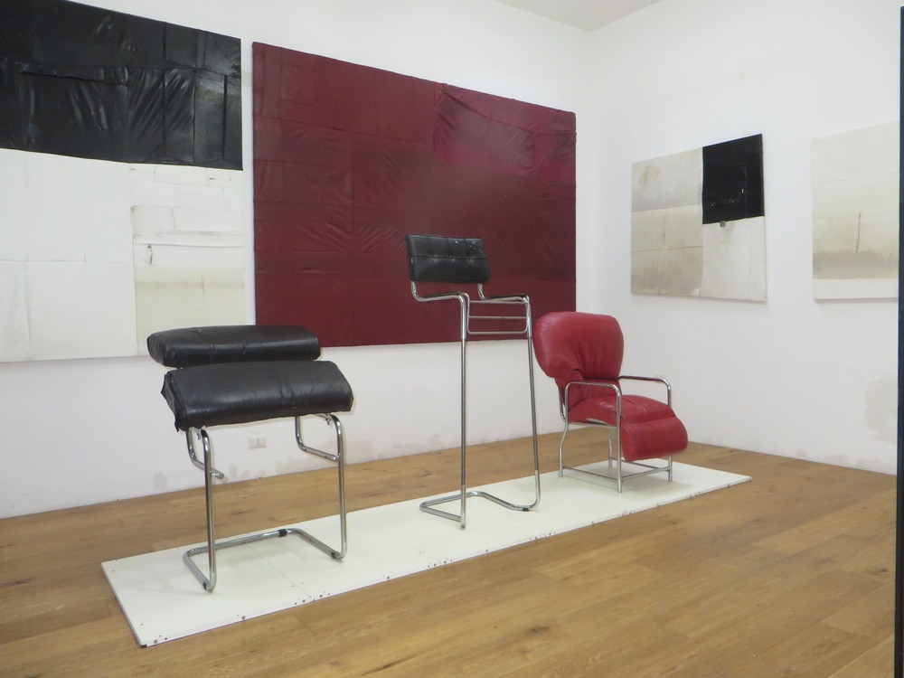 Installation view Room 1 of Collezione Nancy Delroi's first presentation in Milan