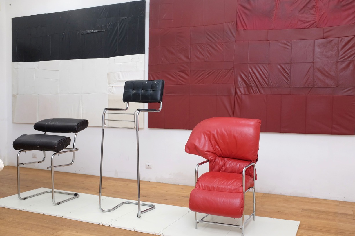 Installation view Room 1 of Collezione Nancy Delroi's first presentation in Milan